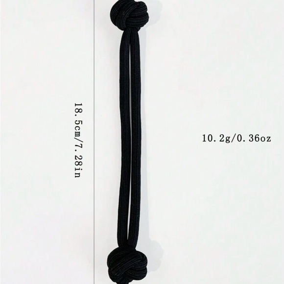 THREE PIECE HIGH ELASTICITY HAIR TIES - Picture 4 of 5